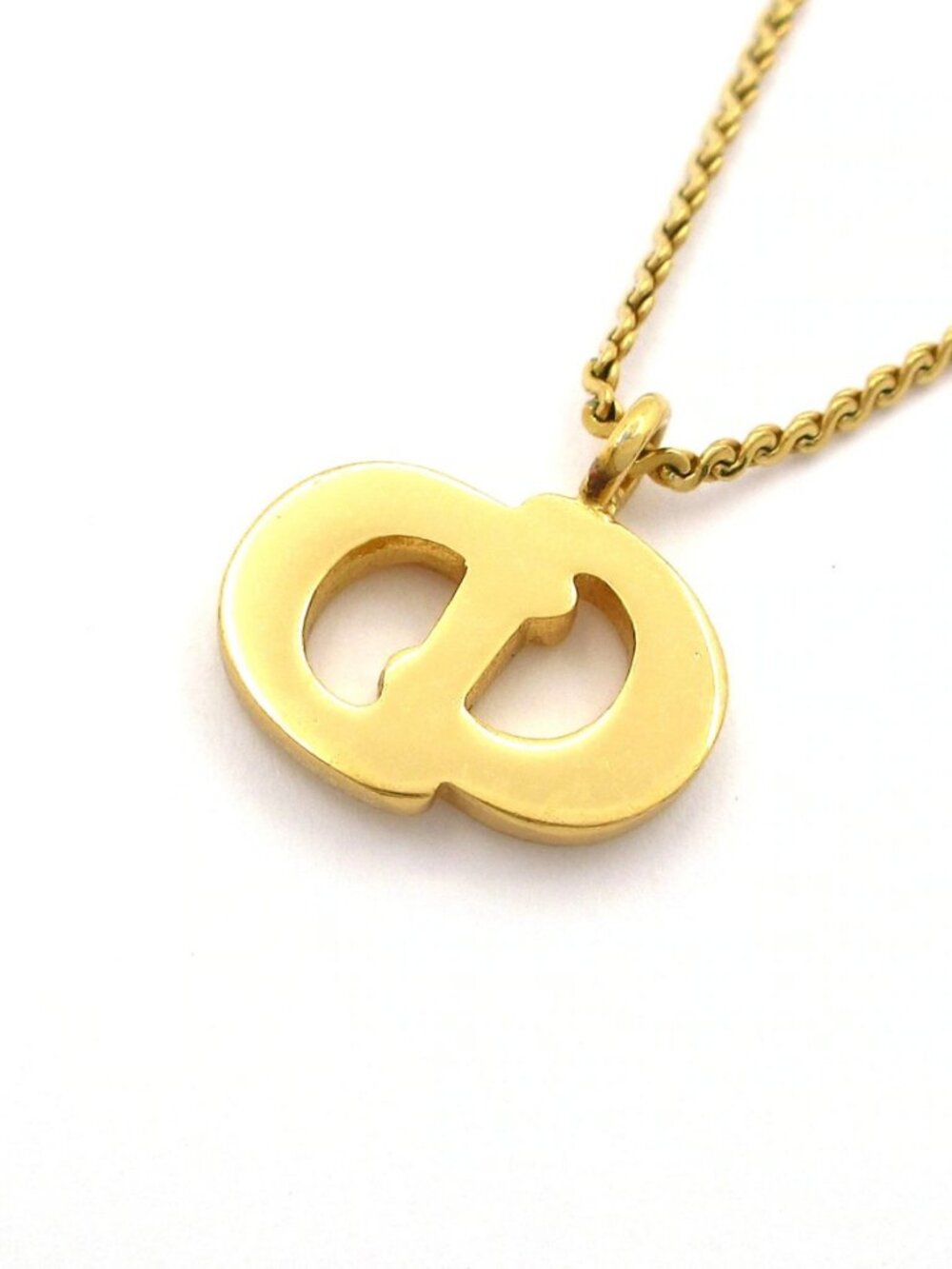 DIOR/ChristianDior - Gold plating Rhinestones Necklace - Picture 7 of 10